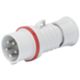 Red flying plug 3P+E 16A 400V 6H IP44 CR