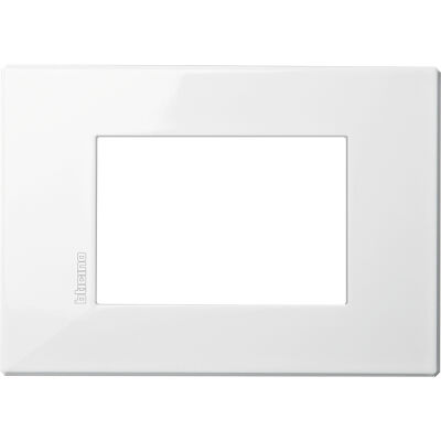 BTicino HW4803HD Axolute Air - placa axolute blanca 3 módulos