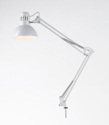 Lámpara de mesa orientable 4025 blanca