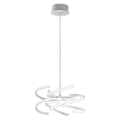 Lámpara colgante 6397 blanca