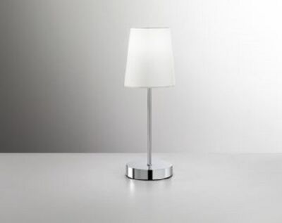 Lámpara de mesa con pantalla blanca 6506