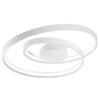 Ritmo 6617 metal and aluminum ceiling light