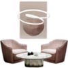 Lampadario a sospensione Ritmo 6618 bianco