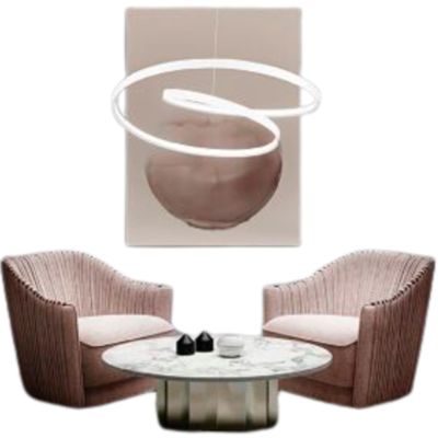 Ritmo 6618 white suspension chandelier