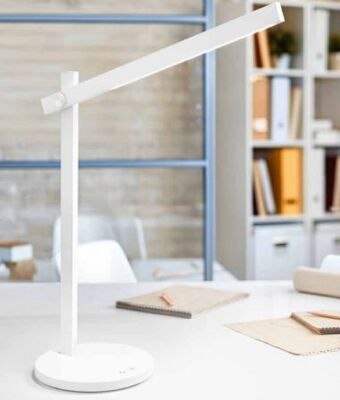 Ruler 6646 white table lamp