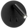 Applique led Plug 6702 nero