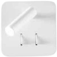 Enchufe 6704 aplique LED blanco