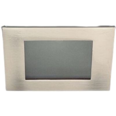EDY GU10 recessed spotlight in satin nickel