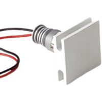 Spot encastré en aluminium anodisé double émission TRIM