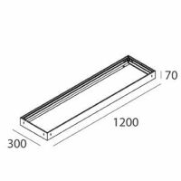 THE PANEL 2 coffrets de plafond 1200/300