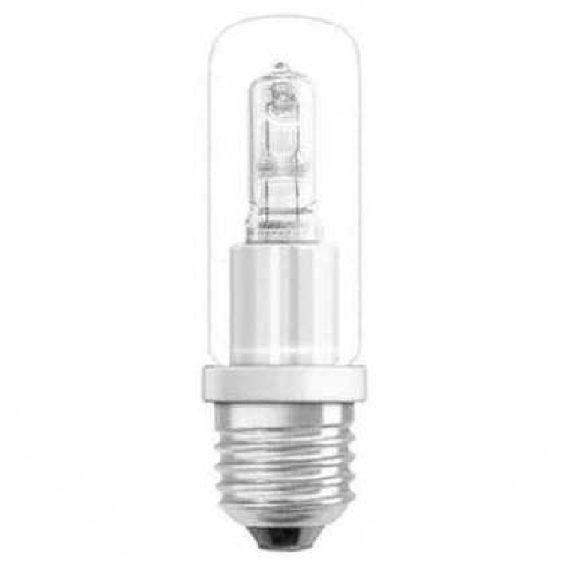 Lampada alogena tubolare trasparente E27 70W 230V ECO30