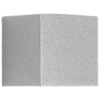 Plafoniera QUASAR 10 1WB LED grigia 3.5W 4000K