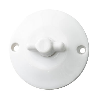 Volux - botón giratorio de porcelana