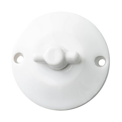 Volux - porcelain rotary button