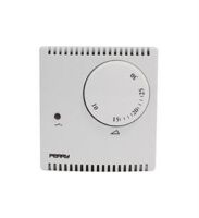 TEG 230V white wall room thermostat with indicator light