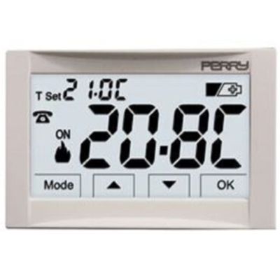 Perry 1TITE542 - Termostato táctil digital LUNA 3V
