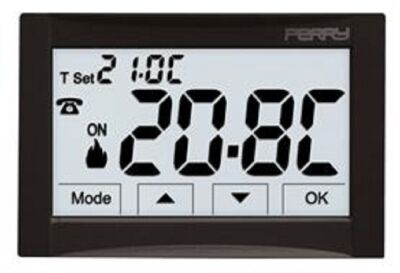 Perry 1TITE543 - digital touch thermostat 230V MOON