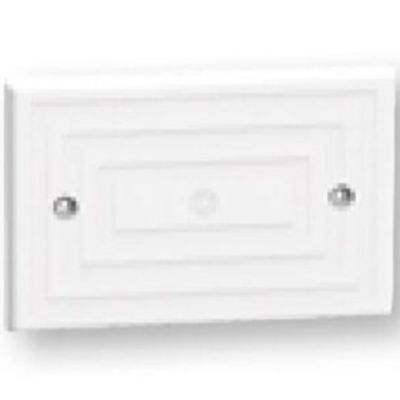 Couvercle pour caisson rectangulaire 4 places avec vis blanc miniKAPPA