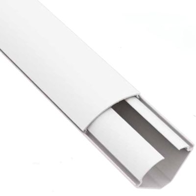 Caniveau d'angle 40x40x50 blanc CORNER