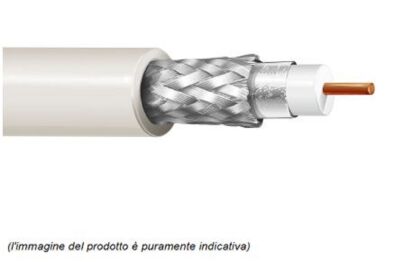 Cable coaxial TV - SAT CCS 59 5mm azul - 100MT