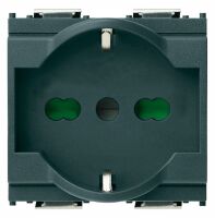 Idea Grigio - presa universale P30