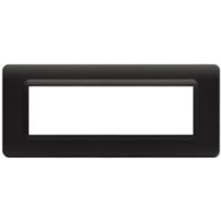 Serie 44 - Placa 44 de tecnopolímero gris Tekla de 7 plazas