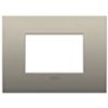 Vimar 19653.13 Arke - placca 3 moduli champagne matt