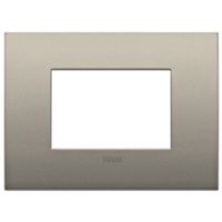 Vimar 19653.13 Arke - 3-module champagne matt plate