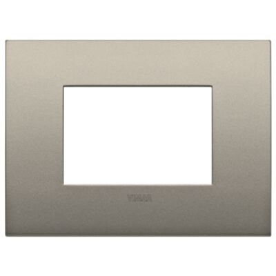 Vimar 19653.13 Arke - placca 3 moduli champagne matt