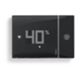 Chronothermostat intégré Wi-Fi noir Smarther2