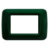 Gewiss GW22553 System - racing green 3-module plate