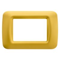 TOP SYSTEM CORN YELLOW 3-GANG PLATE