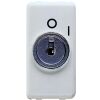System White - interruttore bipolare con chiave