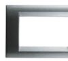 Gewiss GW32016 Playbus - Placa de titanio de 6 módulos