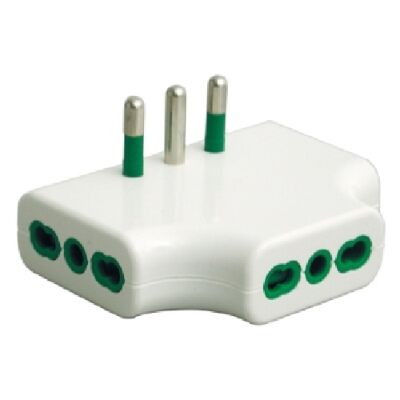 White corner multiple bypass adapter