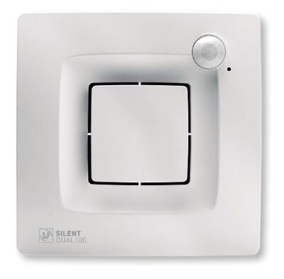 Extractor helicoidal de pared SILENT DUAL 100