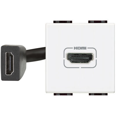 LivingLight White - HDMI 1.3 video socket