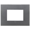 Vimar 19953.02 Arke Fit - placca 3 moduli ardesia matt
