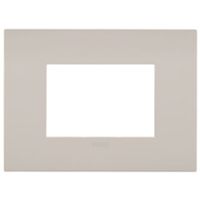 Vimar 19953.31 Arke Fit - Plaque 3 modules en sable Lipari