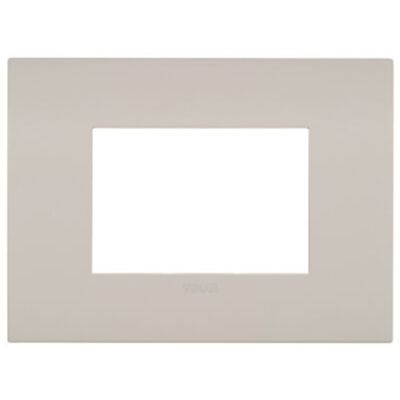 Vimar 19953.31 Arke Fit - placca 3 moduli sabbia di Lipari