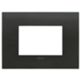 Vimar 19953.01 Arke Fit - Plaque 3 modules en graphite mat