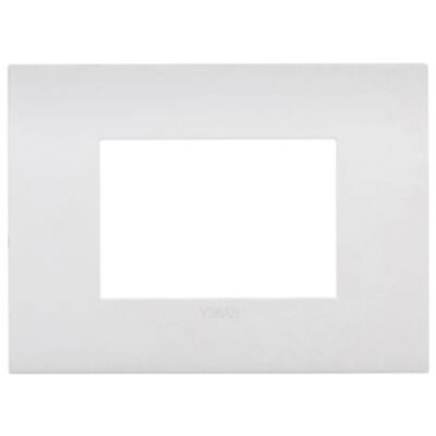 Vimar 19953.26 Arke Fit - 3-module polar matt plate