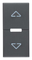 Eikon Gray - key cover for connected roller shutter control