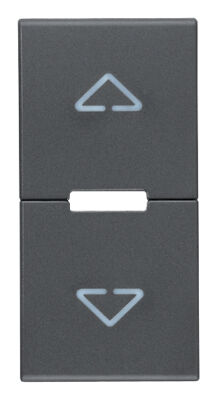 Eikon Gray - key cover for connected roller shutter control