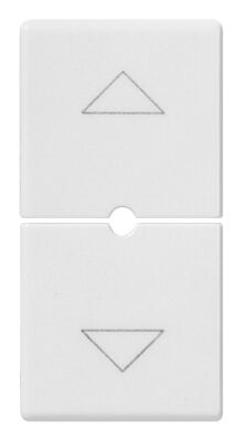 Plana White - tapa de llave para control de persianas conectadas