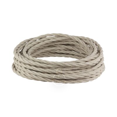 Cable trenzado cáñamo toba 2X0,75