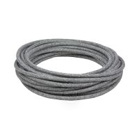 H05 3G0.75 cable covered in light gray linen