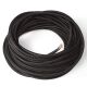 Câble H05 3G0.75 recouvert de soie noire