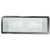 FRAME E27 X2 wall light in satin glass
