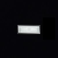 FRAME E27 X2 wall light in satin glass